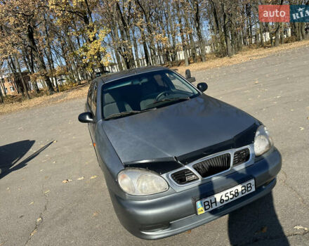 Серый Дэу Ланос, объемом двигателя 1.5 л и пробегом 199 тыс. км за 1800 $, фото 9 на Automoto.ua