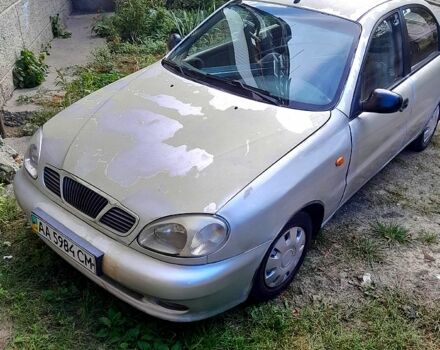 Серый Дэу Ланос, объемом двигателя 1.5 л и пробегом 340 тыс. км за 1000 $, фото 5 на Automoto.ua