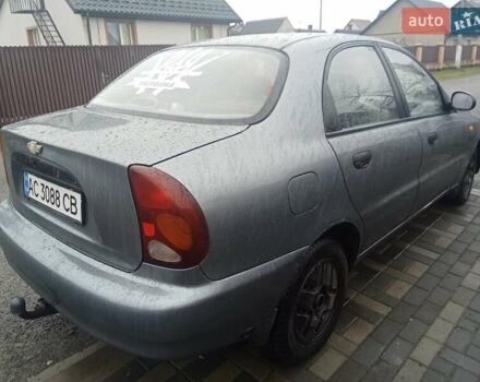 Серый Дэу Ланос, объемом двигателя 1.5 л и пробегом 250 тыс. км за 2100 $, фото 5 на Automoto.ua