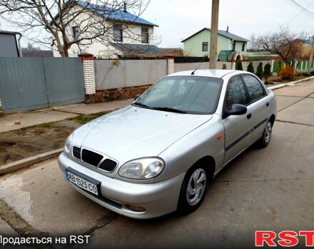 Серый Дэу Ланос, объемом двигателя 1.5 л и пробегом 200 тыс. км за 1550 $, фото 2 на Automoto.ua