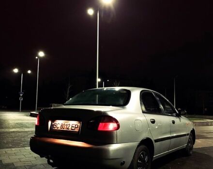 Сірий Деу Ланос, об'ємом двигуна 1.4 л та пробігом 198 тис. км за 1470 $, фото 3 на Automoto.ua