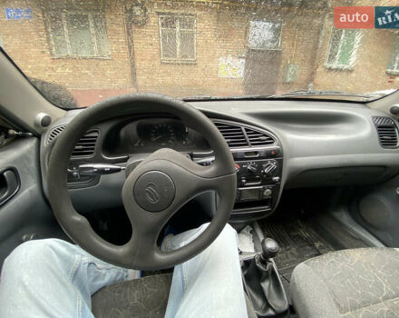 Сірий Деу Ланос, об'ємом двигуна 1.5 л та пробігом 241 тис. км за 1500 $, фото 7 на Automoto.ua