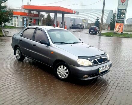 Серый Дэу Ланос, объемом двигателя 1.5 л и пробегом 237 тыс. км за 1950 $, фото 1 на Automoto.ua