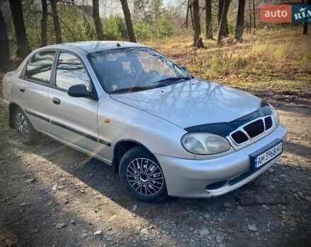 Серый Дэу Ланос, объемом двигателя 1.5 л и пробегом 333 тыс. км за 1800 $, фото 3 на Automoto.ua