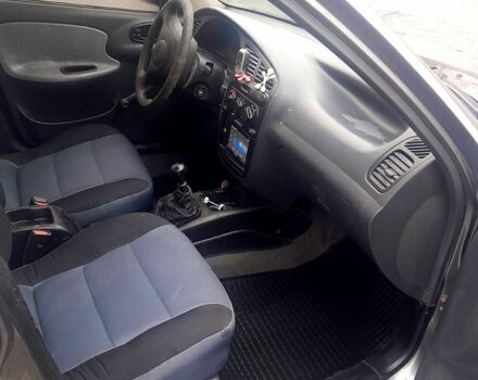 Серый Дэу Ланос, объемом двигателя 1.5 л и пробегом 237 тыс. км за 1950 $, фото 6 на Automoto.ua