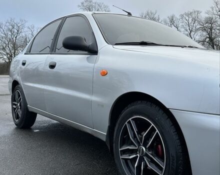 Серый Дэу Ланос, объемом двигателя 1.5 л и пробегом 145 тыс. км за 3400 $, фото 1 на Automoto.ua