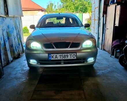 Серый Дэу Ланос, объемом двигателя 1.5 л и пробегом 140 тыс. км за 2500 $, фото 3 на Automoto.ua