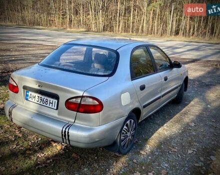 Серый Дэу Ланос, объемом двигателя 1.5 л и пробегом 333 тыс. км за 1800 $, фото 2 на Automoto.ua