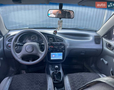 Серый Дэу Ланос, объемом двигателя 1.5 л и пробегом 150 тыс. км за 2450 $, фото 6 на Automoto.ua