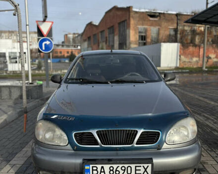 Серый Дэу Ланос, объемом двигателя 1.5 л и пробегом 220 тыс. км за 3000 $, фото 1 на Automoto.ua