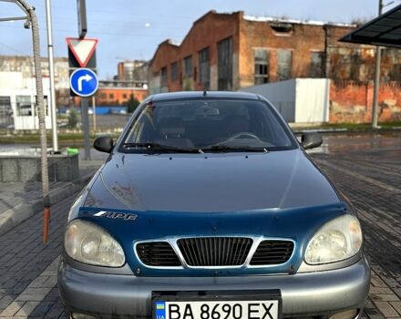 Серый Дэу Ланос, объемом двигателя 1.5 л и пробегом 220 тыс. км за 3000 $, фото 1 на Automoto.ua