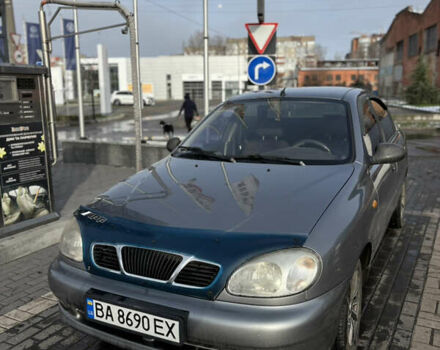 Серый Дэу Ланос, объемом двигателя 1.5 л и пробегом 220 тыс. км за 3000 $, фото 2 на Automoto.ua