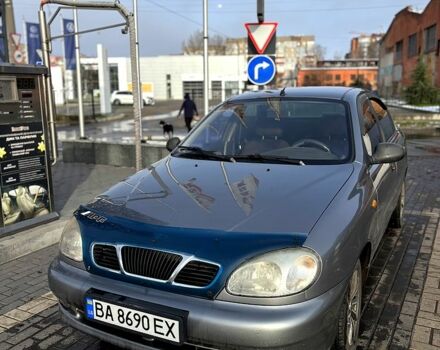 Серый Дэу Ланос, объемом двигателя 1.5 л и пробегом 220 тыс. км за 3000 $, фото 2 на Automoto.ua