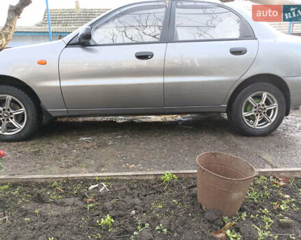 Серый Дэу Ланос, объемом двигателя 1.5 л и пробегом 138 тыс. км за 3100 $, фото 2 на Automoto.ua