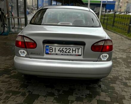 Серый Дэу Ланос, объемом двигателя 1.4 л и пробегом 240 тыс. км за 1550 $, фото 1 на Automoto.ua