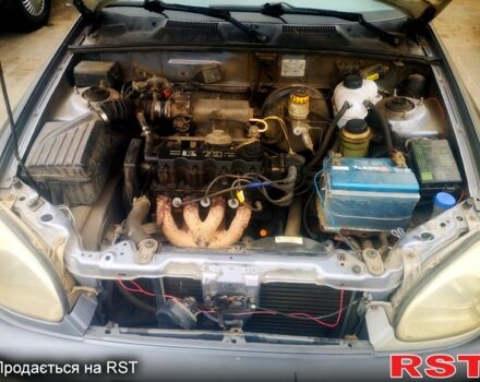 Серый Дэу Ланос, объемом двигателя 1.5 л и пробегом 345 тыс. км за 1800 $, фото 4 на Automoto.ua