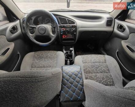 Серый Дэу Ланос, объемом двигателя 1.5 л и пробегом 200 тыс. км за 2000 $, фото 9 на Automoto.ua