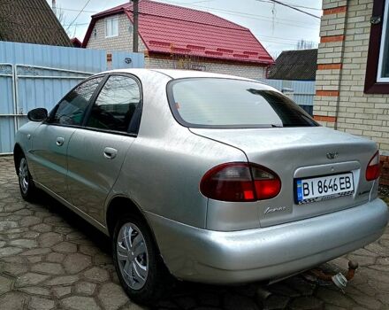 Сірий Деу Ланос, об'ємом двигуна 1.6 л та пробігом 223 тис. км за 1950 $, фото 4 на Automoto.ua