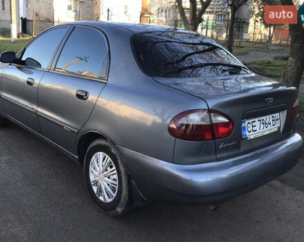 Серый Дэу Ланос, объемом двигателя 1.5 л и пробегом 132 тыс. км за 1900 $, фото 5 на Automoto.ua