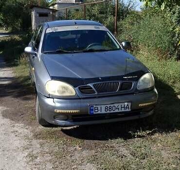 Сірий Деу Ланос, об'ємом двигуна 1.5 л та пробігом 250 тис. км за 1488 $, фото 2 на Automoto.ua