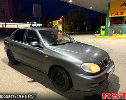 Сірий Деу Ланос, об'ємом двигуна 1.4 л та пробігом 128 тис. км за 1000 $, фото 2 на Automoto.ua