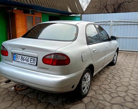 Сірий Деу Ланос, об'ємом двигуна 1.6 л та пробігом 223 тис. км за 1950 $, фото 3 на Automoto.ua