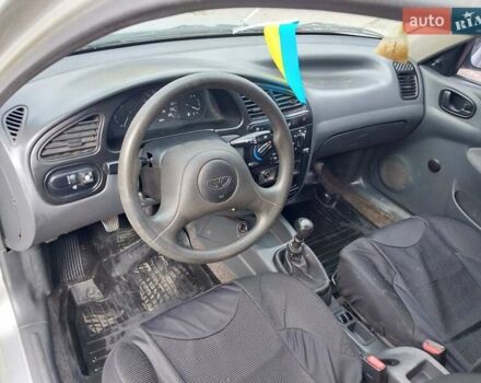Серый Дэу Ланос, объемом двигателя 1.5 л и пробегом 179 тыс. км за 2000 $, фото 14 на Automoto.ua