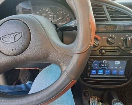 Сірий Деу Ланос, об'ємом двигуна 1.39 л та пробігом 220 тис. км за 3000 $, фото 29 на Automoto.ua