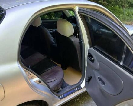 Сірий Деу Ланос, об'ємом двигуна 1.39 л та пробігом 198 тис. км за 2200 $, фото 6 на Automoto.ua