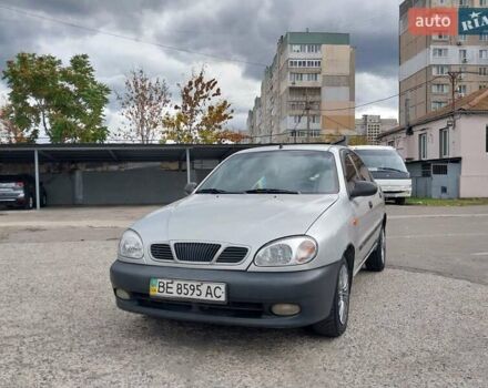 Серый Дэу Ланос, объемом двигателя 1.5 л и пробегом 179 тыс. км за 2000 $, фото 2 на Automoto.ua