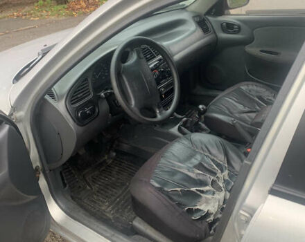Сірий Деу Ланос, об'ємом двигуна 1.6 л та пробігом 170 тис. км за 1600 $, фото 4 на Automoto.ua