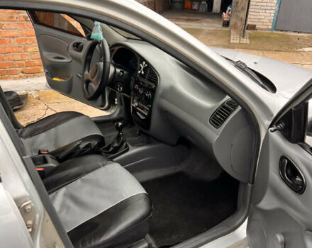 Серый Дэу Ланос, объемом двигателя 1.5 л и пробегом 187 тыс. км за 3200 $, фото 12 на Automoto.ua