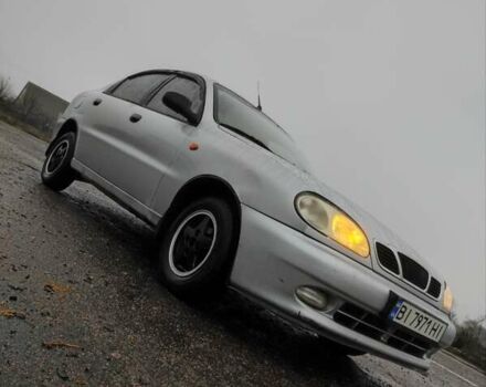 Серый Дэу Ланос, объемом двигателя 1.5 л и пробегом 200 тыс. км за 2000 $, фото 4 на Automoto.ua