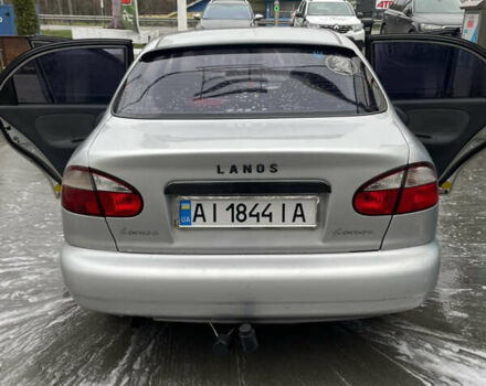 Сірий Деу Ланос, об'ємом двигуна 1.6 л та пробігом 139 тис. км за 3100 $, фото 3 на Automoto.ua