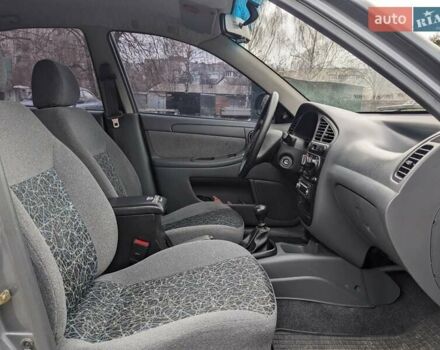 Серый Дэу Ланос, объемом двигателя 1.5 л и пробегом 139 тыс. км за 3200 $, фото 25 на Automoto.ua