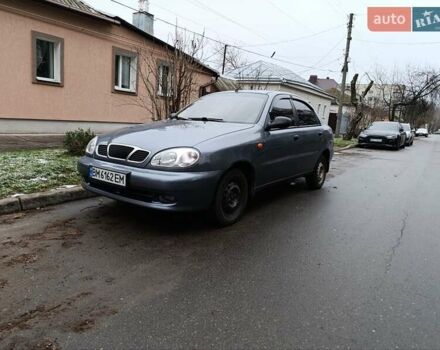 Серый Дэу Ланос, объемом двигателя 1.5 л и пробегом 243 тыс. км за 2850 $, фото 1 на Automoto.ua