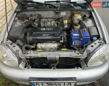 Сірий Деу Ланос, об'ємом двигуна 1.6 л та пробігом 139 тис. км за 3100 $, фото 11 на Automoto.ua