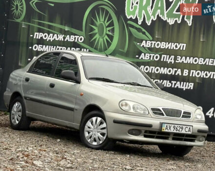 Серый Дэу Ланос, объемом двигателя 1.5 л и пробегом 144 тыс. км за 2800 $, фото 1 на Automoto.ua