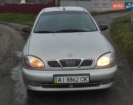 Серый Дэу Ланос, объемом двигателя 1.5 л и пробегом 156 тыс. км за 1950 $, фото 2 на Automoto.ua