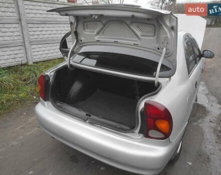 Серый Дэу Ланос, объемом двигателя 1.5 л и пробегом 156 тыс. км за 1950 $, фото 10 на Automoto.ua