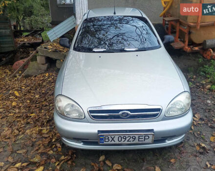 Серый Дэу Ланос, объемом двигателя 1.6 л и пробегом 160 тыс. км за 2200 $, фото 2 на Automoto.ua