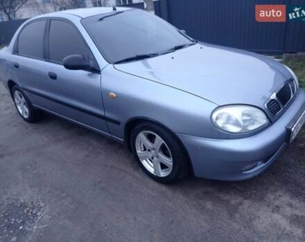 Серый Дэу Ланос, объемом двигателя 1.5 л и пробегом 206 тыс. км за 2950 $, фото 1 на Automoto.ua