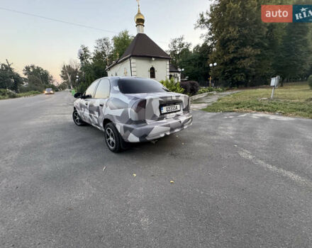 Сірий Деу Ланос, об'ємом двигуна 0 л та пробігом 160 тис. км за 3750 $, фото 3 на Automoto.ua