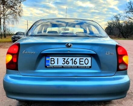 Серый Дэу Ланос, объемом двигателя 1.5 л и пробегом 187 тыс. км за 2700 $, фото 4 на Automoto.ua