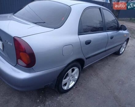 Серый Дэу Ланос, объемом двигателя 1.5 л и пробегом 206 тыс. км за 2950 $, фото 2 на Automoto.ua