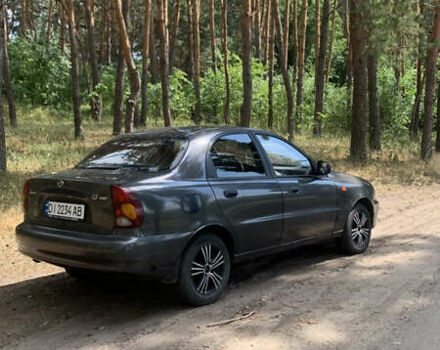 Серый Дэу Ланос, объемом двигателя 1.5 л и пробегом 200 тыс. км за 2700 $, фото 2 на Automoto.ua