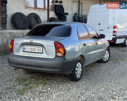 Сірий Деу Ланос, об'ємом двигуна 1.35 л та пробігом 200 тис. км за 1399 $, фото 6 на Automoto.ua