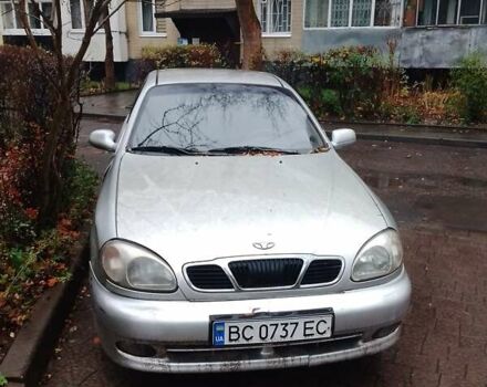 Серый Дэу Ланос, объемом двигателя 1.5 л и пробегом 300 тыс. км за 850 $, фото 1 на Automoto.ua