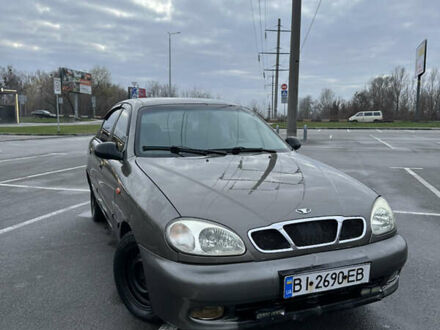 Серый Дэу Ланос, объемом двигателя 1.5 л и пробегом 220 тыс. км за 1300 $, фото 1 на Automoto.ua