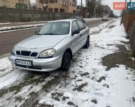 Сірий Деу Ланос, об'ємом двигуна 1.5 л та пробігом 350 тис. км за 1600 $, фото 1 на Automoto.ua